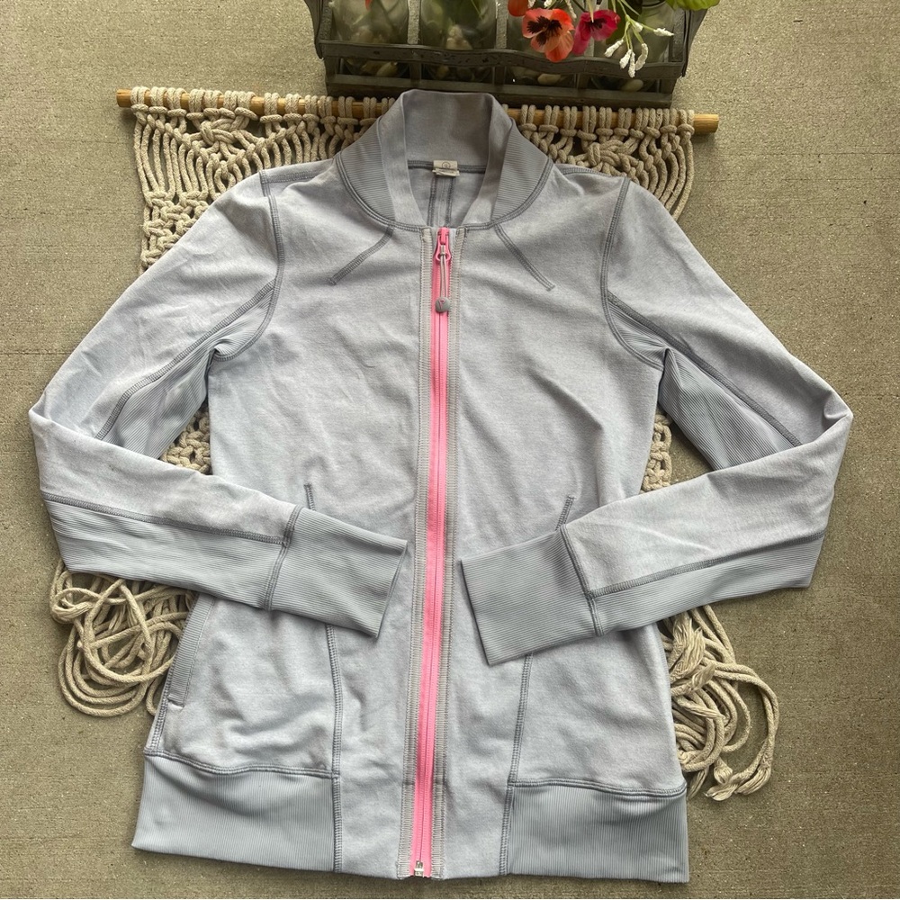 Ivivva Grey Athletic Jacket Girls Size 12